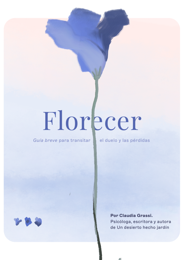 Portada de la guía Florecer sobre duelo y pérdidas